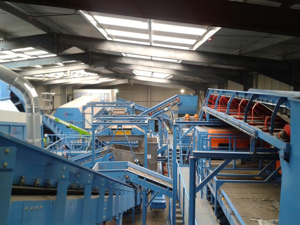 TITECH sorting has been installed in 18 MRFs